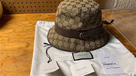 how to tell fake gucci hat|authentic gucci bucket hat.